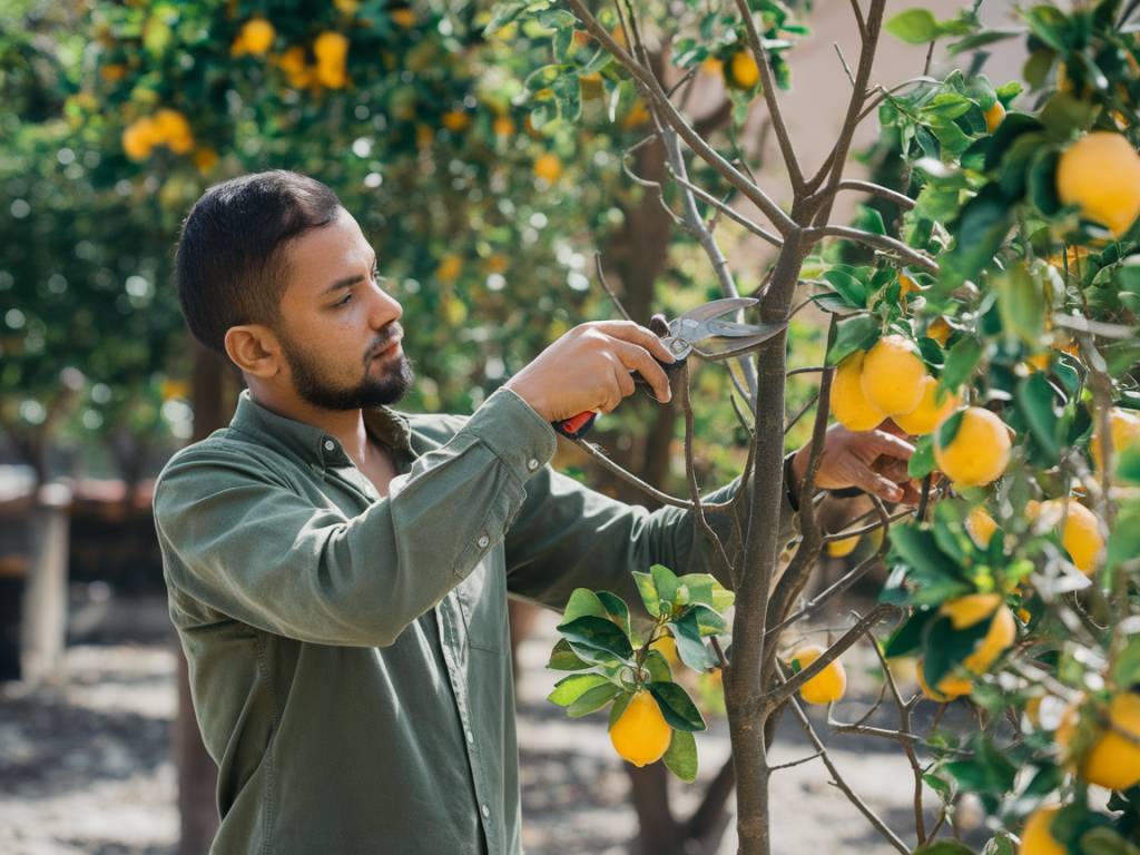 Quand tailler son citronnier pour favoriser une belle récolte