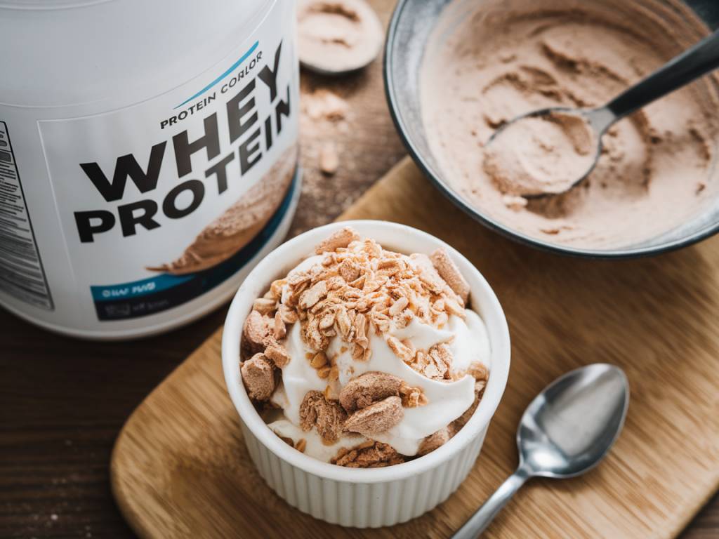 Recette dessert whey : une gourmandise protéinée facile à préparer